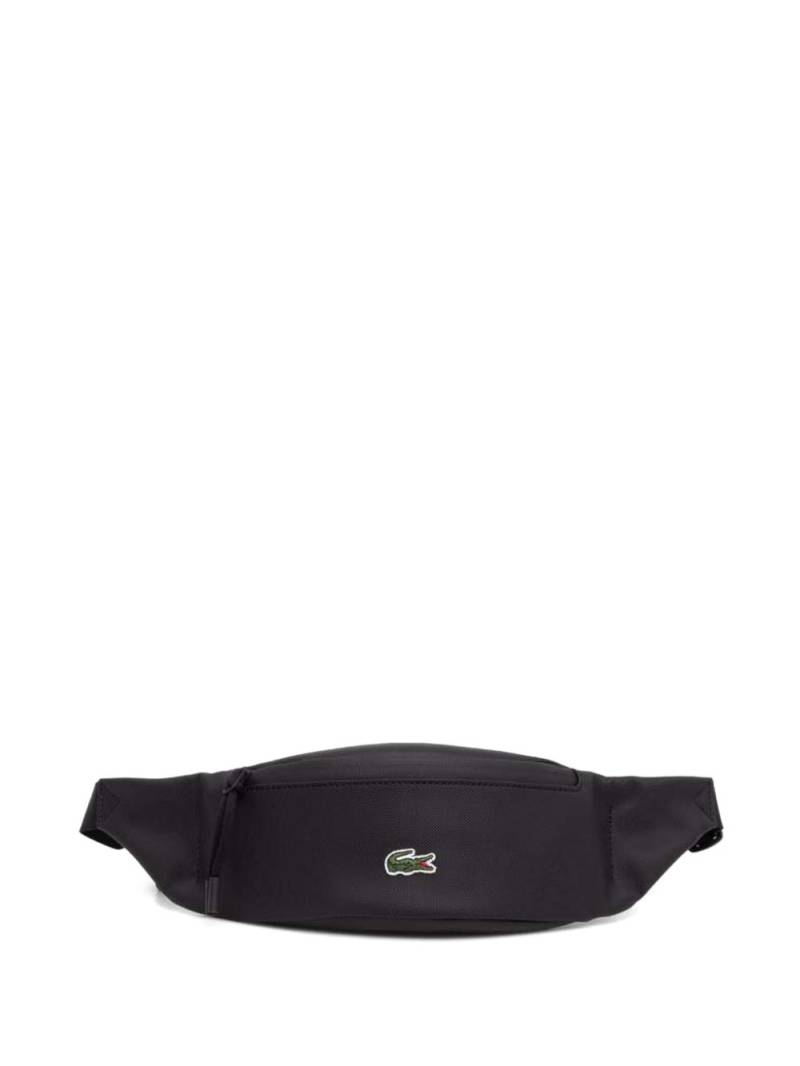 Lacoste logo-appliquéd belt bag - Black von Lacoste