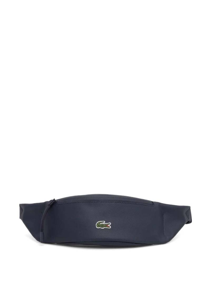 Lacoste logo-appliquéd belt bag - Blue von Lacoste