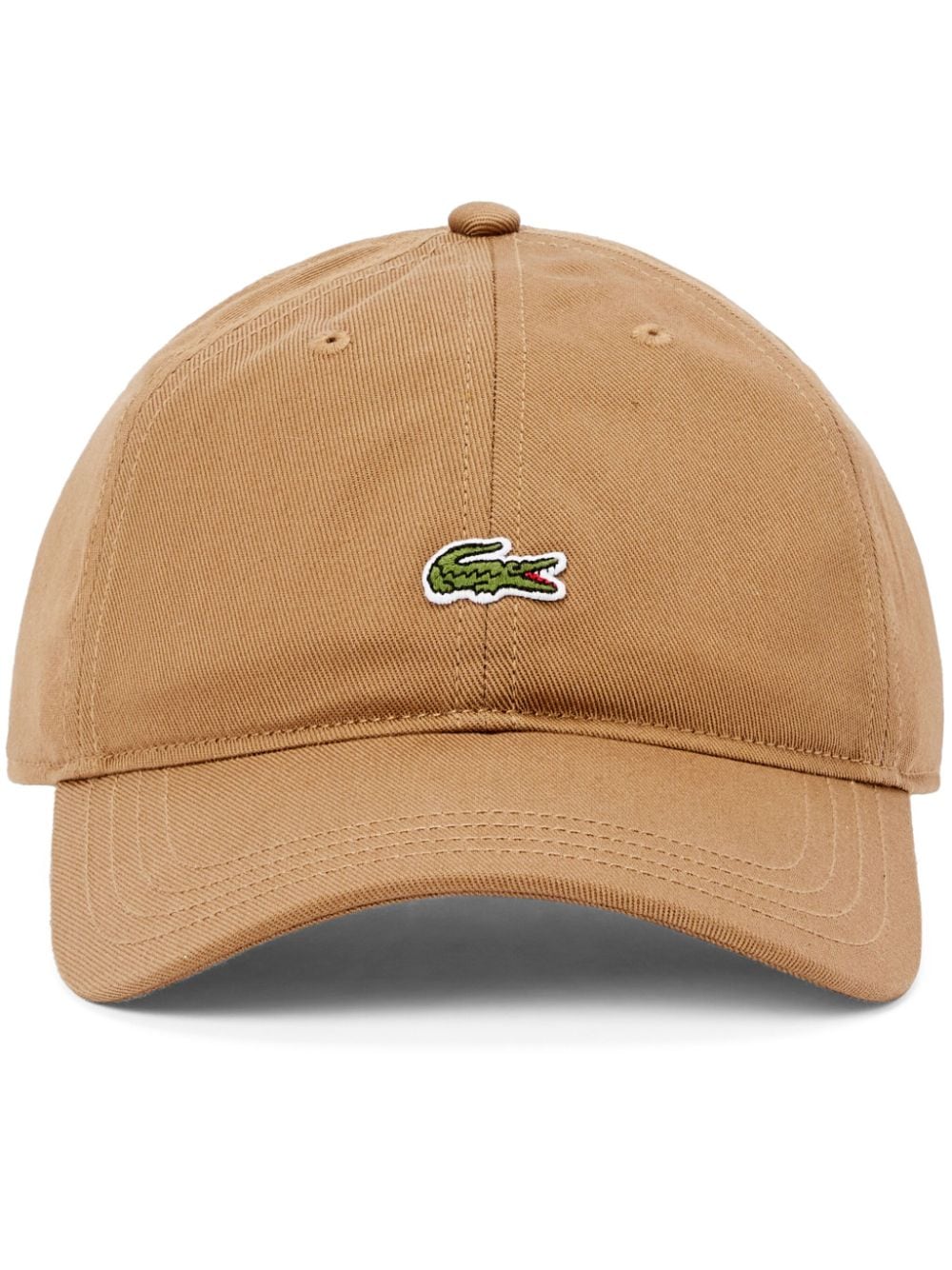 Lacoste logo cap - Brown von Lacoste