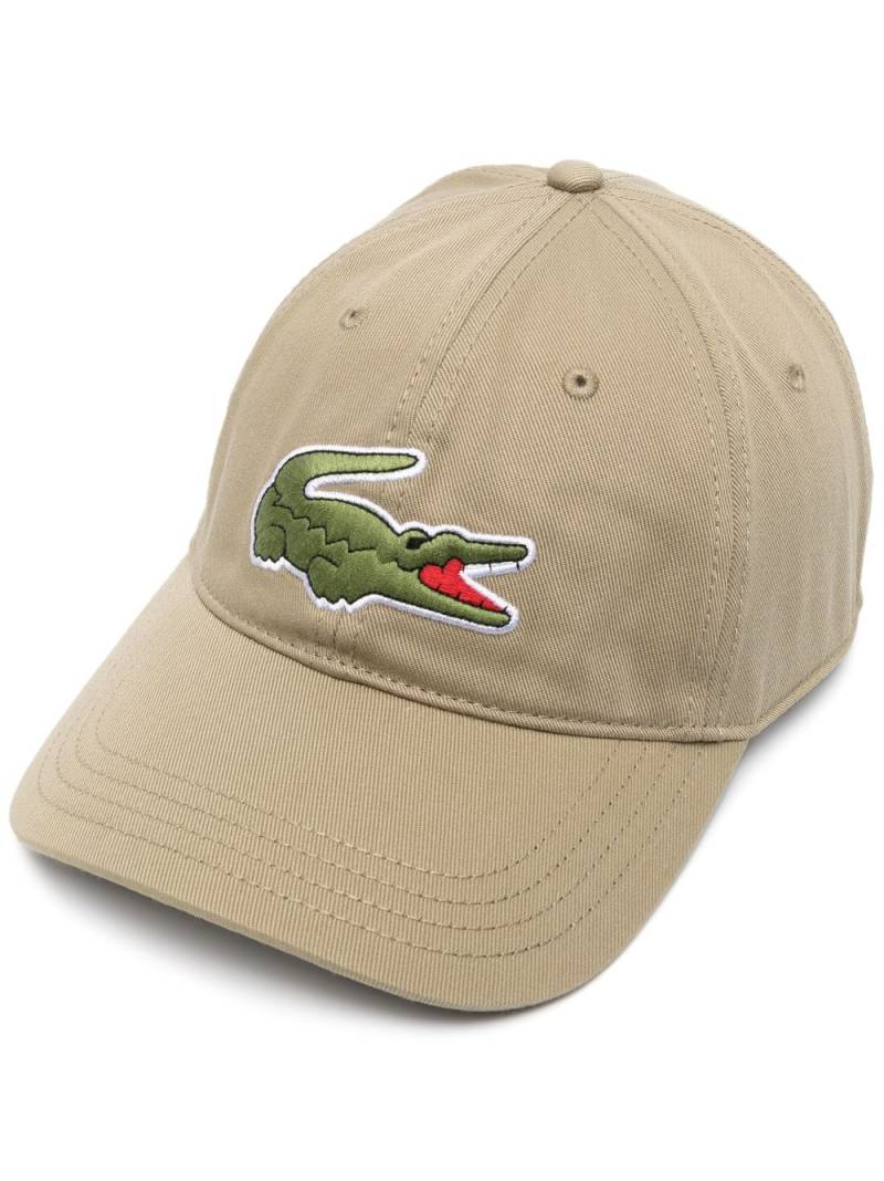 Lacoste logo-embroidered baseball cap - Neutrals von Lacoste