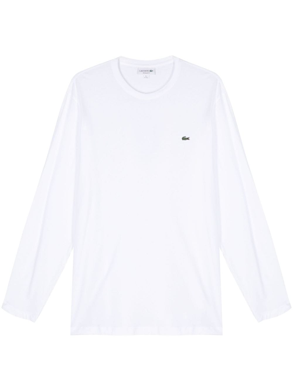 Lacoste logo-patch T-shirt - White von Lacoste