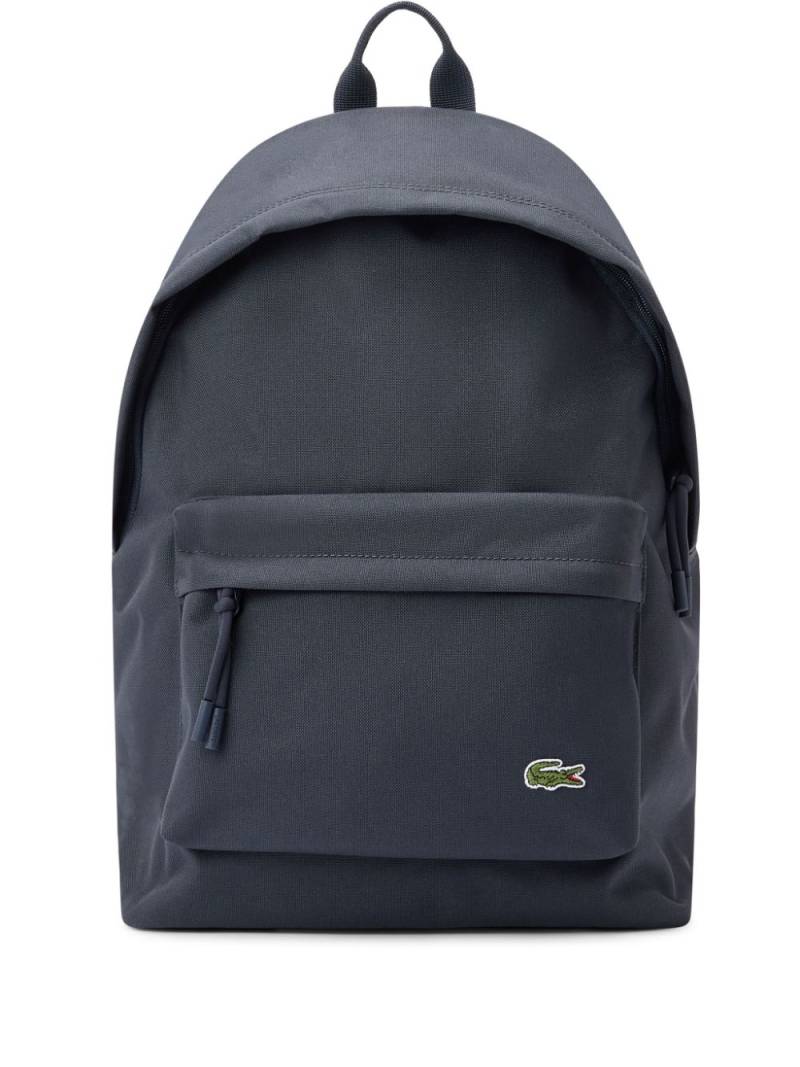 Lacoste logo-patch backpack - Blue von Lacoste