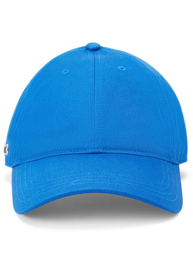 Lacoste logo-patch baseball cap - Blue von Lacoste