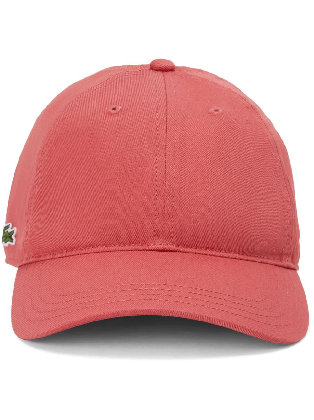 Lacoste logo-patch baseball cap - Pink von Lacoste