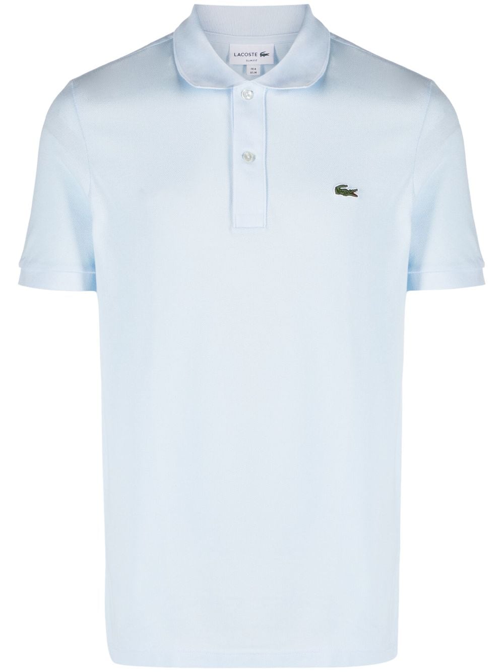 Lacoste logo-patch cotton polo shirt - Blue von Lacoste