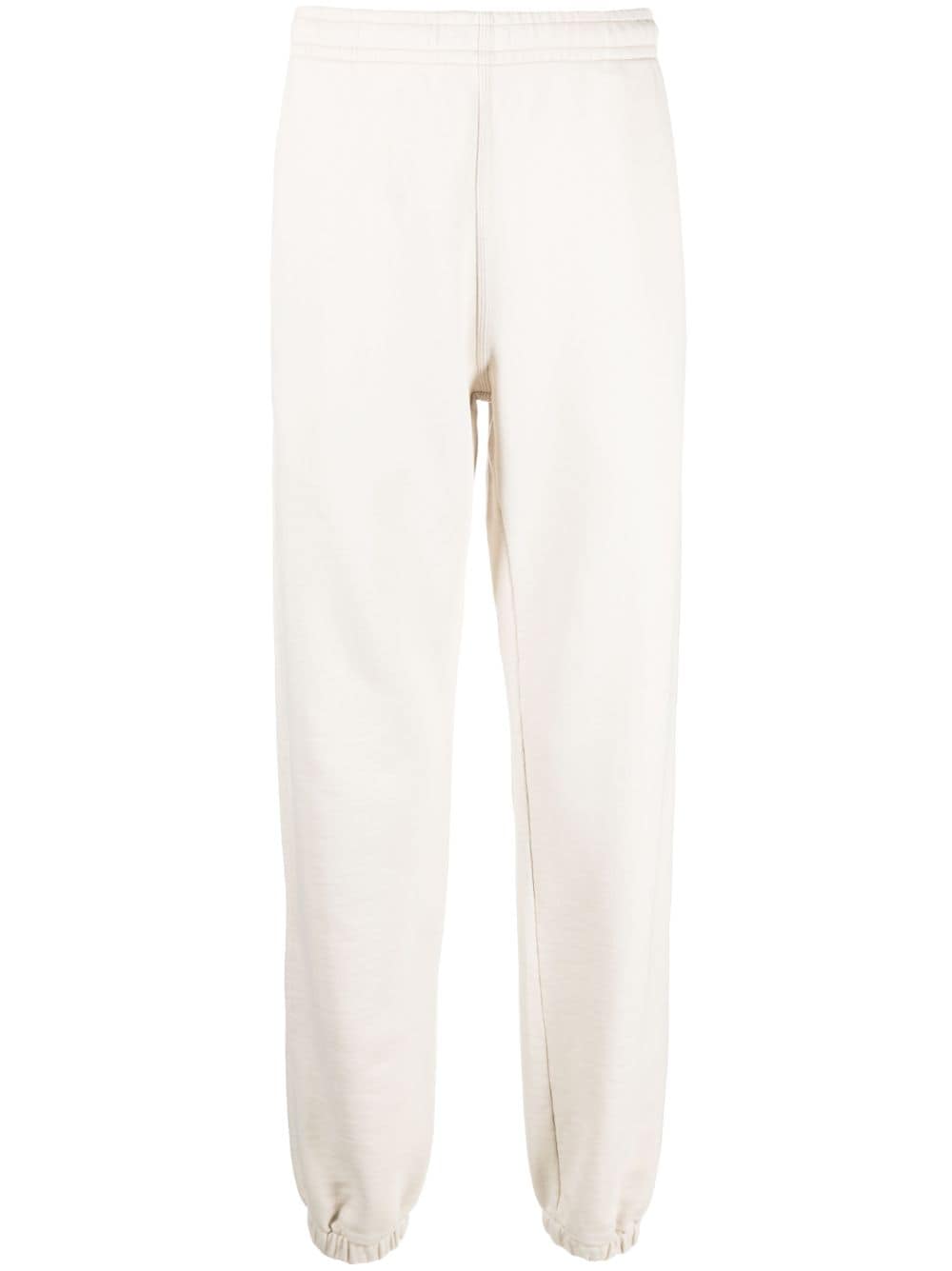 Lacoste logo-patch organic cotton track trousers - Neutrals von Lacoste