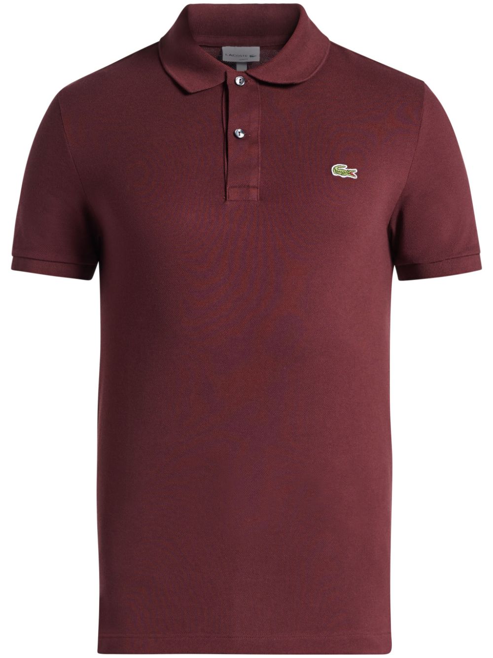 Lacoste logo-patch polo shirt - Red von Lacoste