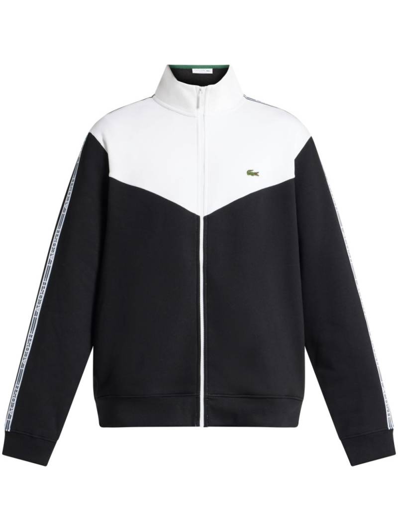 Lacoste logo-patch sweatshirt - Black von Lacoste