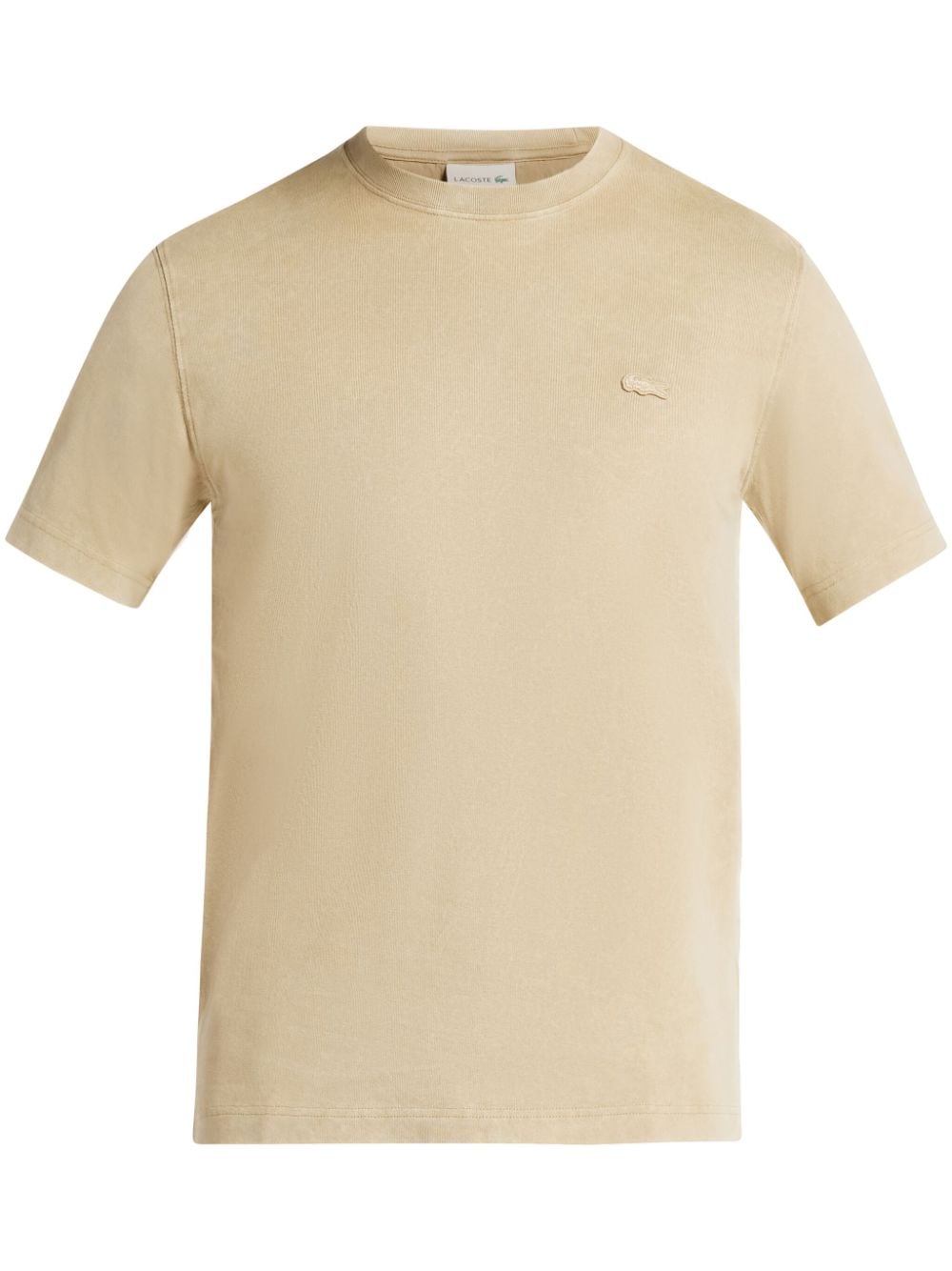 Lacoste logo-patch t-shirt - Neutrals von Lacoste