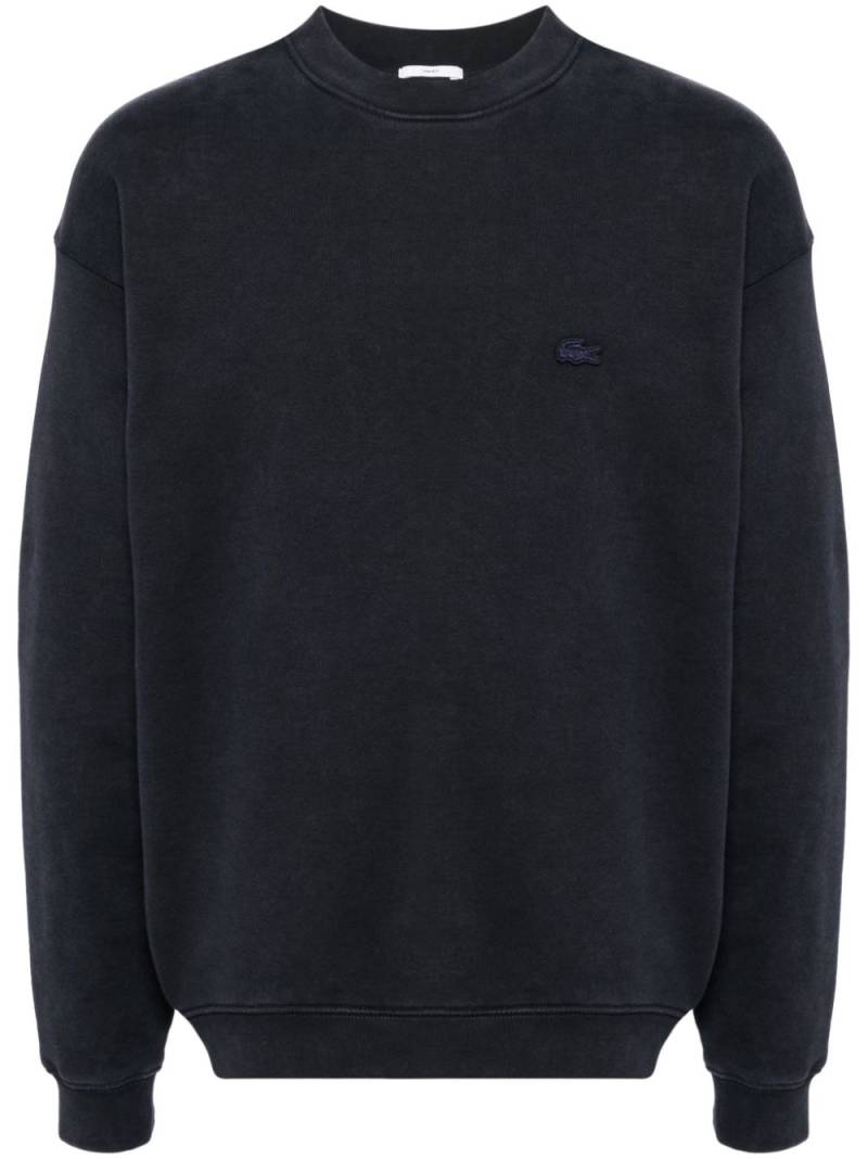 Lacoste logo-patched sweatshirt - Black von Lacoste