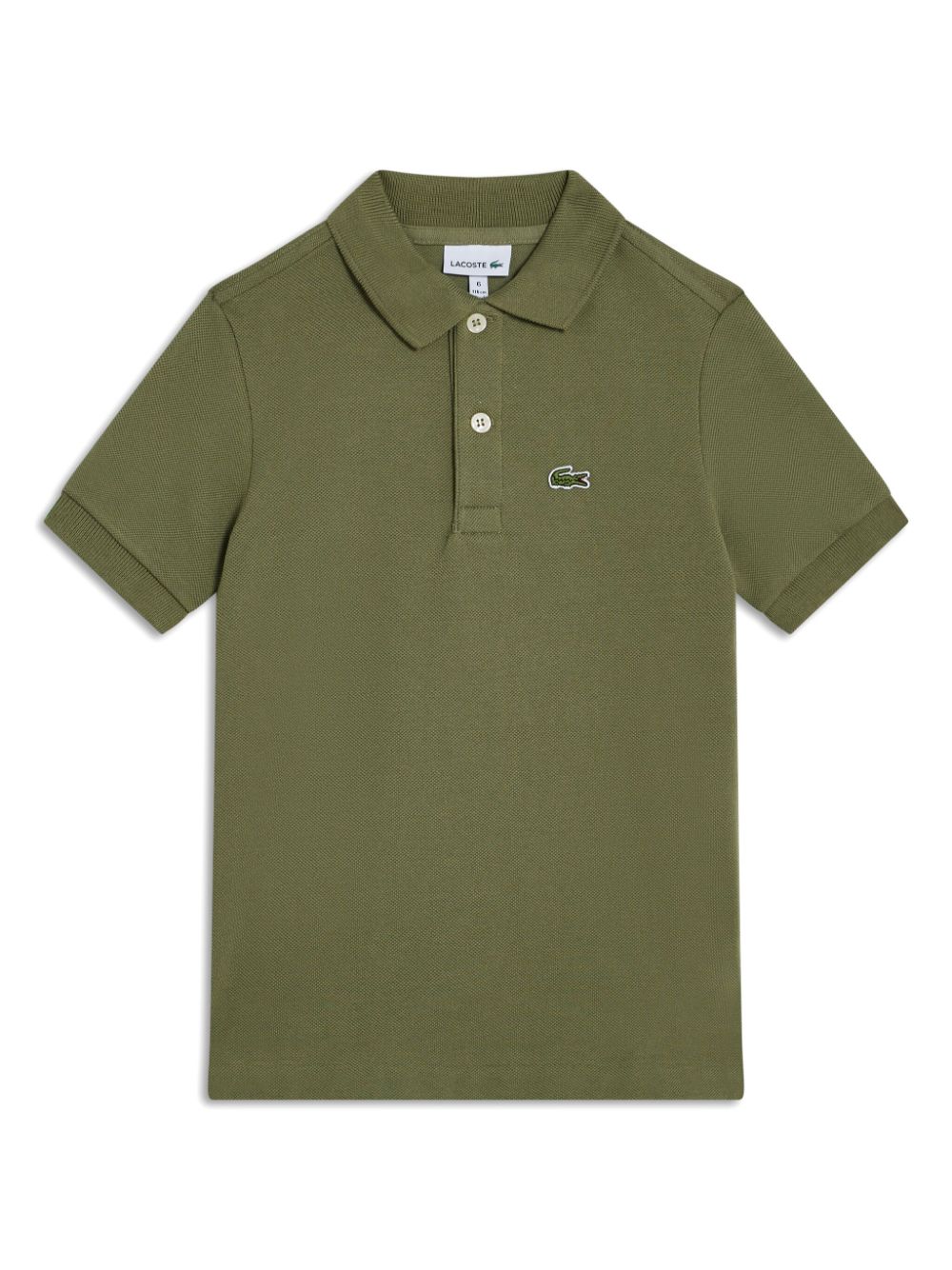 Lacoste logo polo shirt - Green von Lacoste