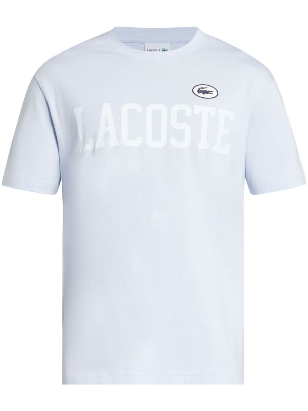 Lacoste logo-print cotton T-shirt - Blue von Lacoste