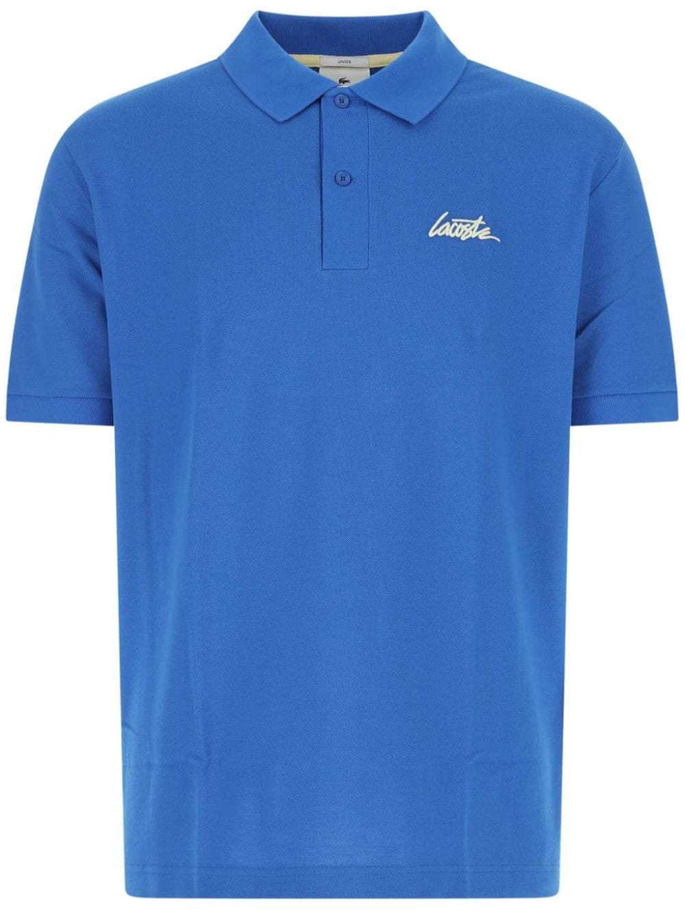 Lacoste logo-print polo shirt - Blue von Lacoste