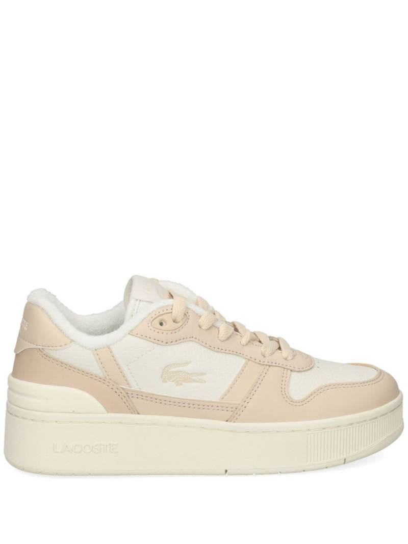 Lacoste logo-print sneakers - Neutrals von Lacoste