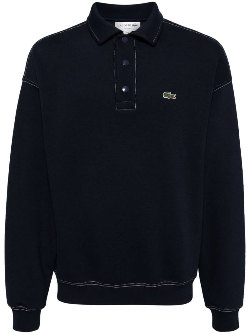 Lacoste loose fit polo shirt - Blue von Lacoste