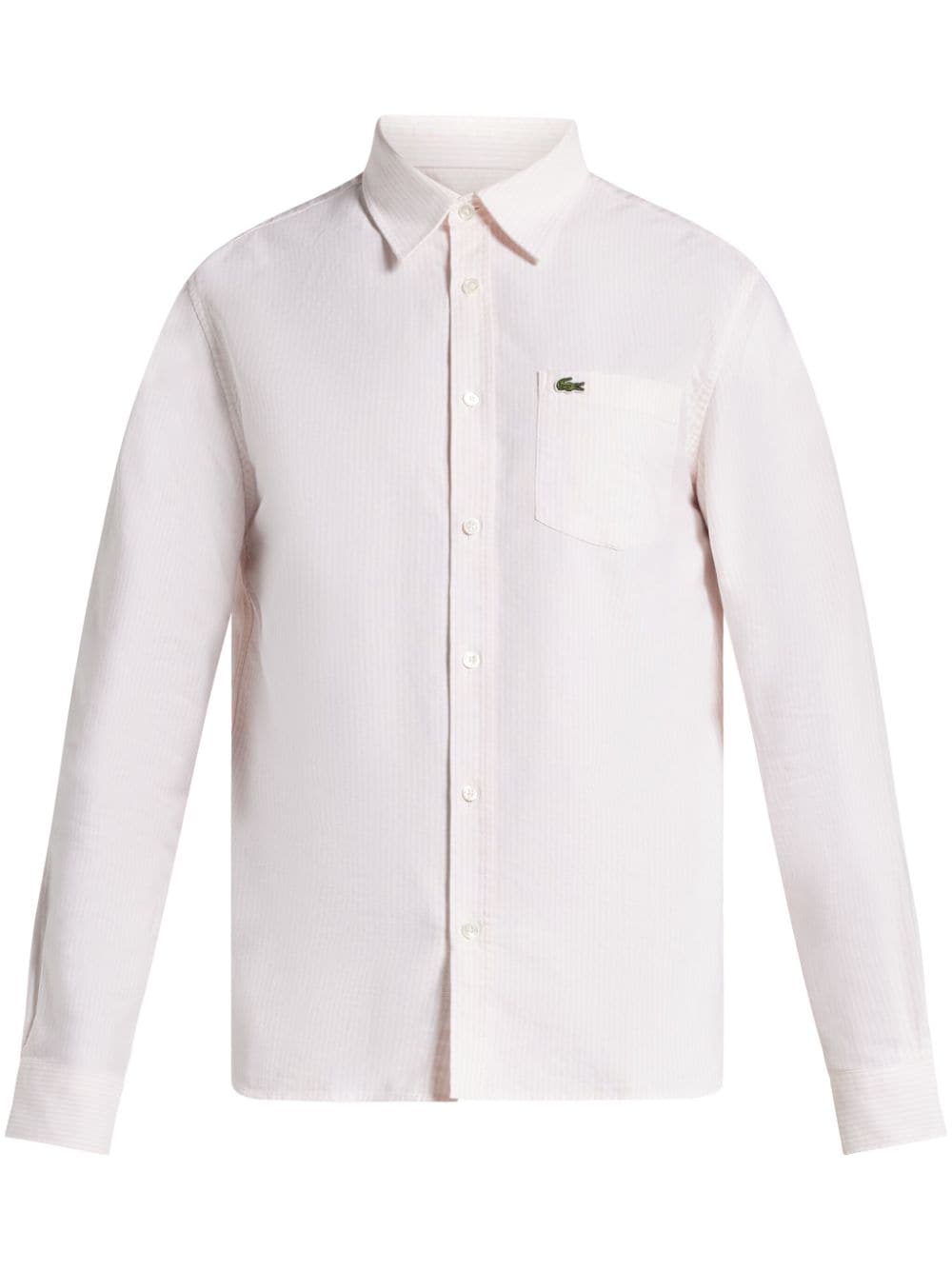 Lacoste organic cotton shirt - Pink von Lacoste