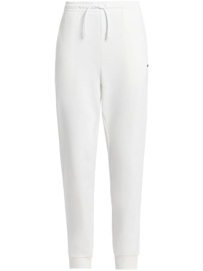 Lacoste organic cotton track pants - White von Lacoste