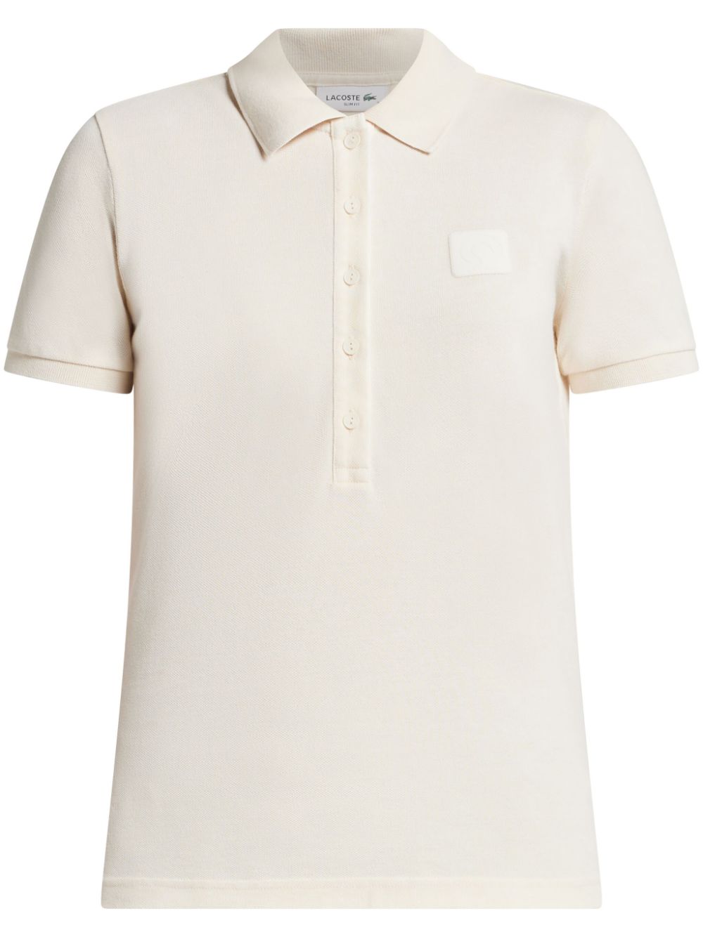 Lacoste petit-piqué slim-fit polo shirt - White von Lacoste