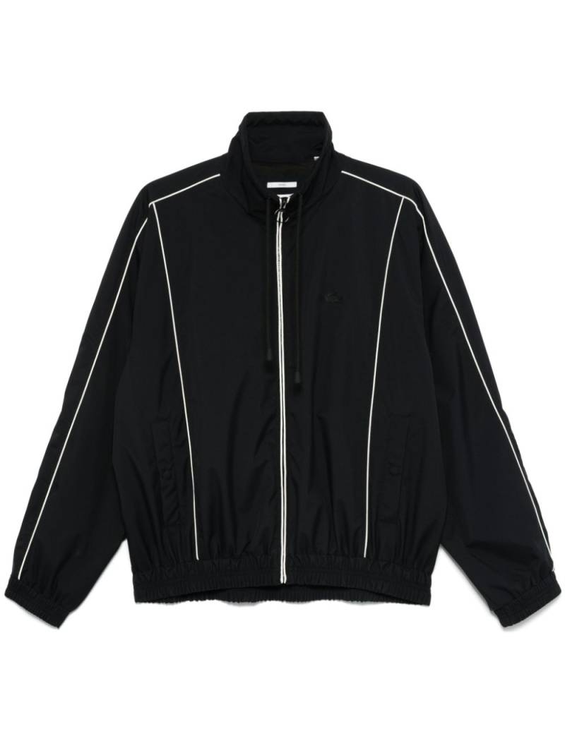 Lacoste piped-trim jacket - Black von Lacoste