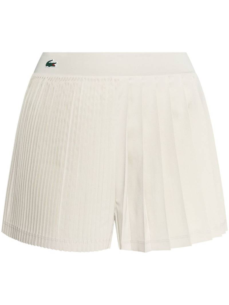 Lacoste pleated shorts - Neutrals von Lacoste