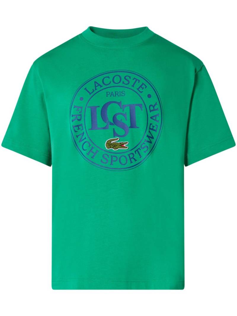 Lacoste printed t-shirt - Green von Lacoste