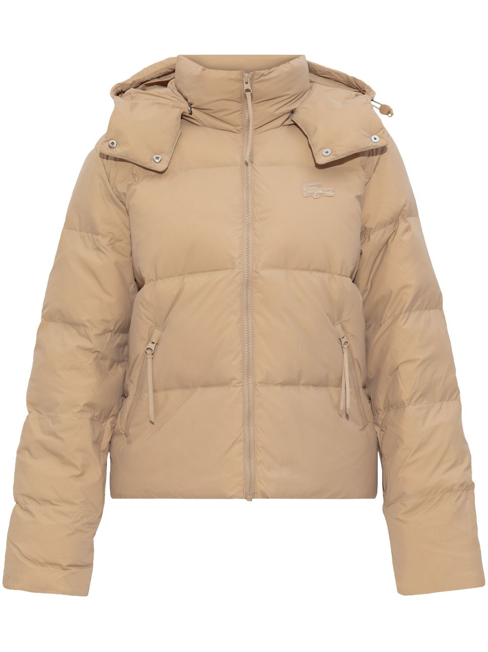 Lacoste relaxed down jacket - Neutrals von Lacoste