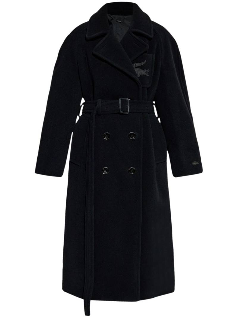 Lacoste wool coat - Black von Lacoste