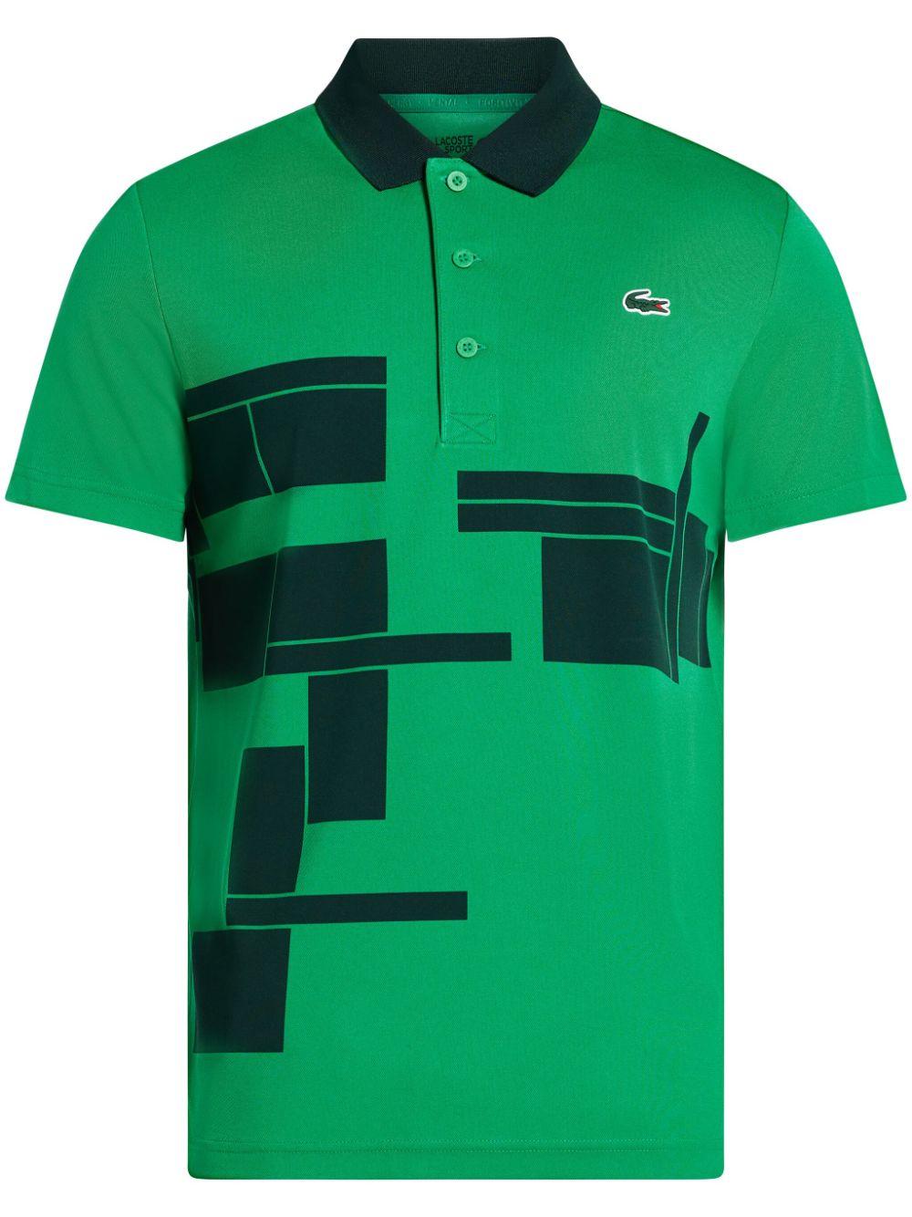 Lacoste x Novak Djokovic Version Fan polo shirt - Green von Lacoste