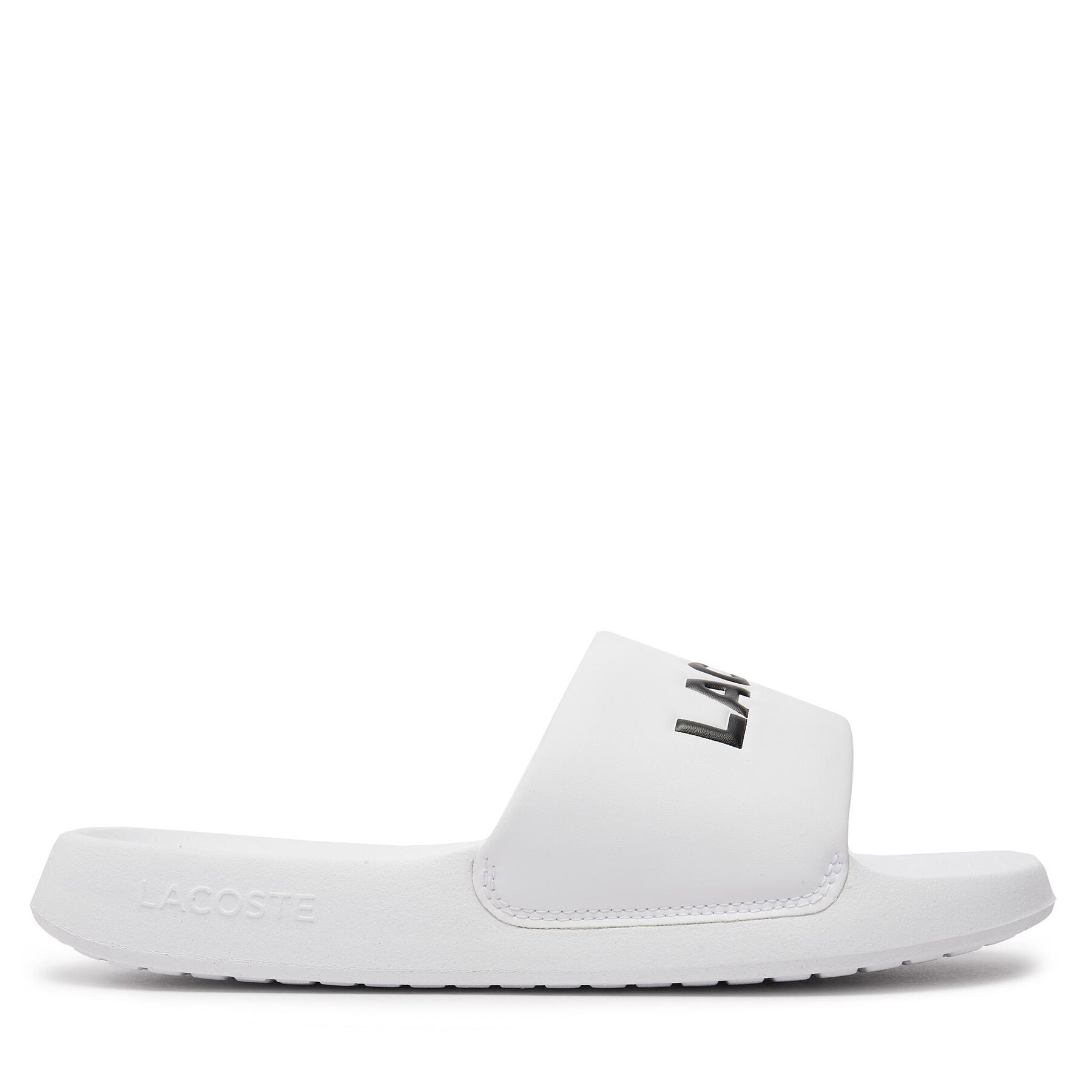 Pantoletten Lacoste Serve Slide 1.0 747CMA0025 Weiß von Lacoste