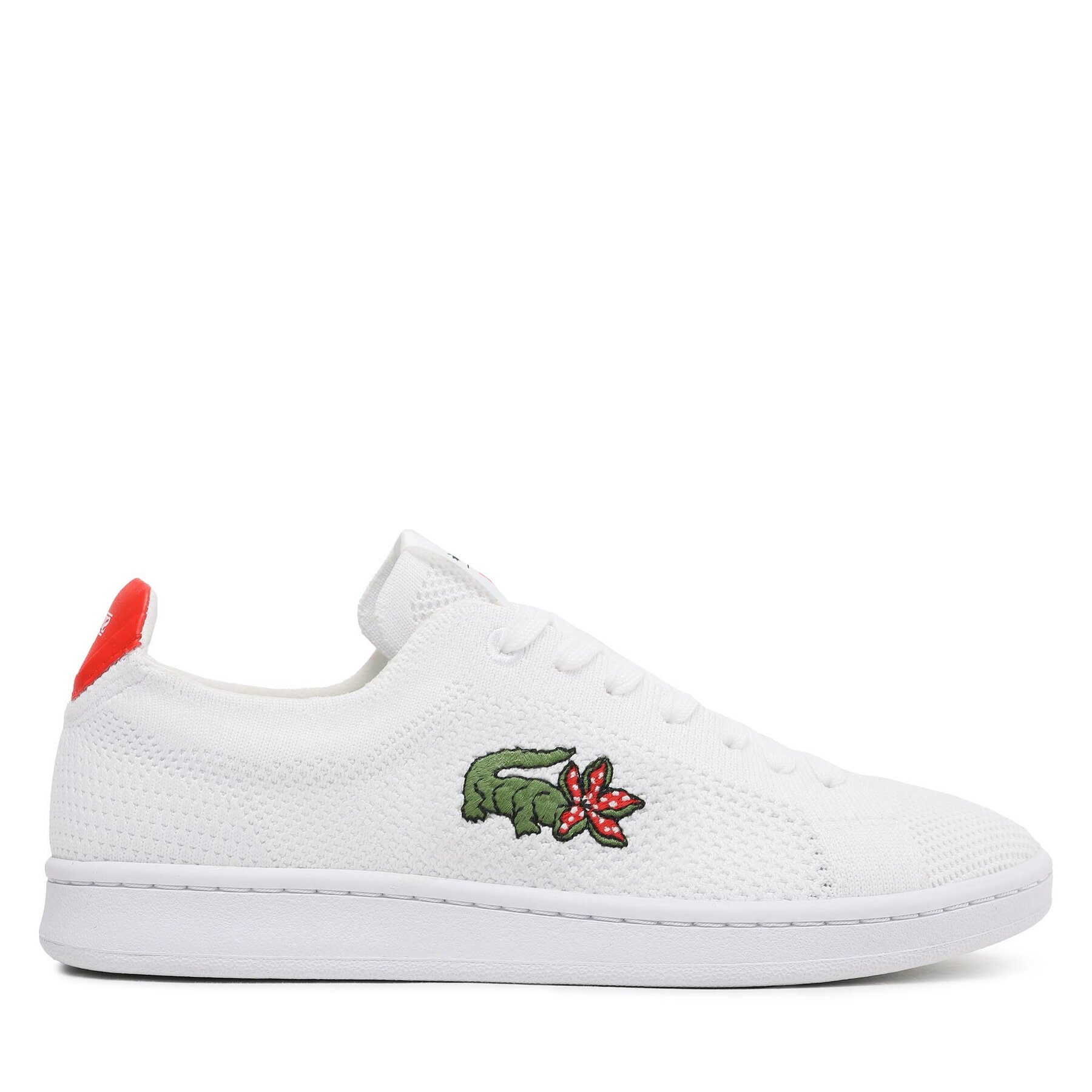 Sneakers Lacoste Lacoste x Netflix Kadın Carnaby Piquée Beyaz 745SFA0098 Weiß von Lacoste