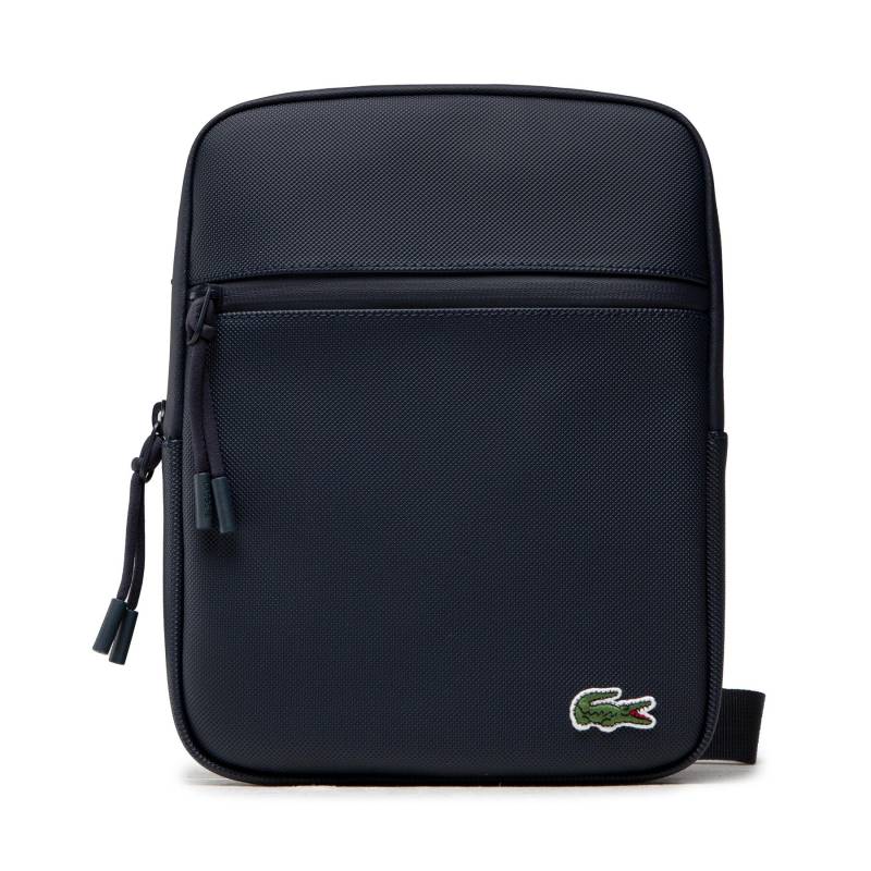 Umhängetasche Lacoste M Flat Crossover Bag NH3308LV Blau von Lacoste