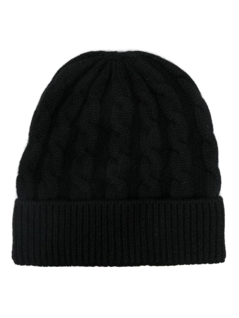 Lady Anne James beanie hat - Black von Lady Anne