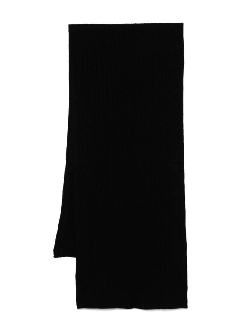 Lady Anne cable-knit scarf - Black von Lady Anne