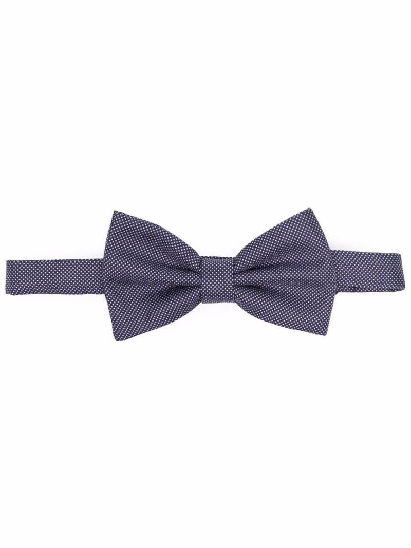 Lady Anne check-print bow-tie - Blue von Lady Anne