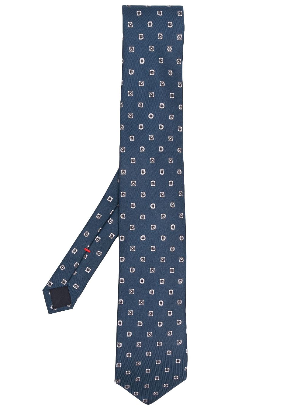 Lady Anne floral-print silk tie - Blue von Lady Anne