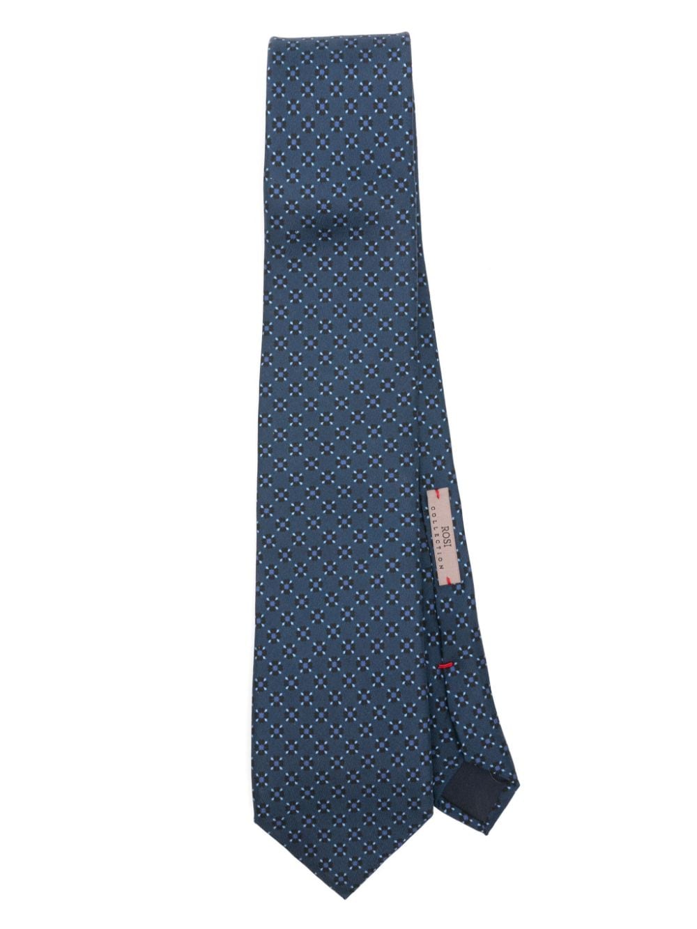 Lady Anne floral-print tie - Blue von Lady Anne