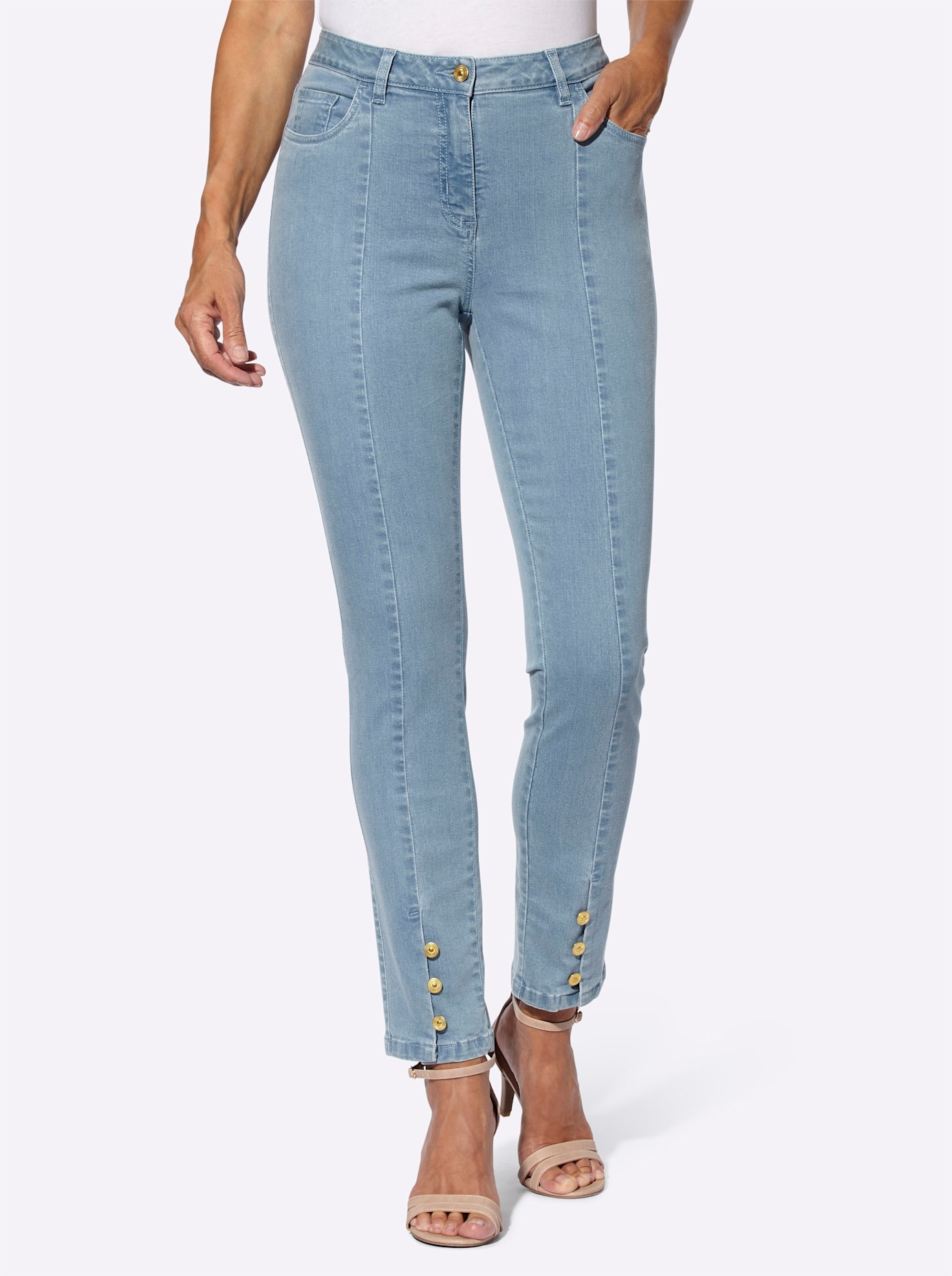 Lady 5-Pocket-Jeans, (1 tlg.) von Lady