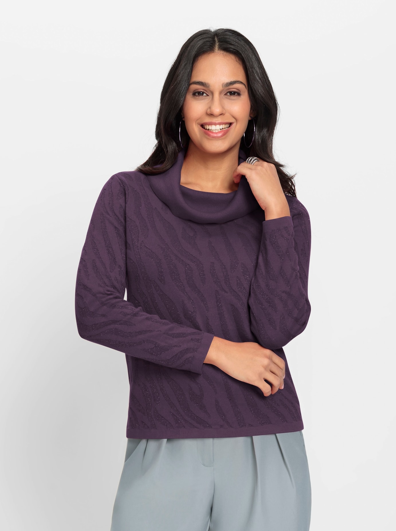 Lady Jacquardpullover »Pullover« von Lady