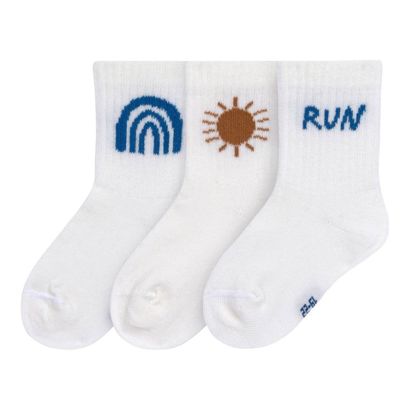 3er-Pack Socken Regenbogen Sonne Run  Little Gang von Lässig