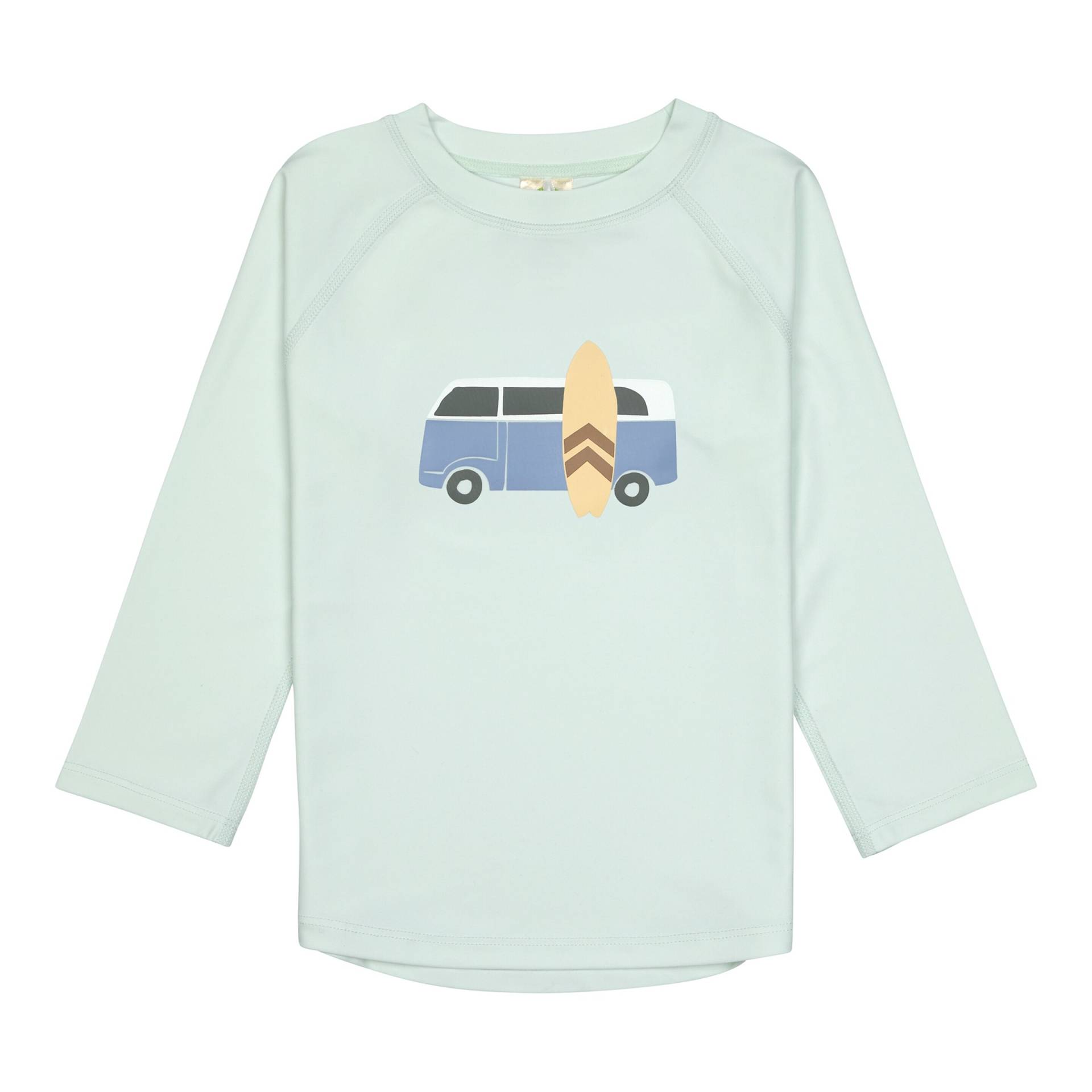 Badeshirt langarm mit UV-Schutz Campingbus von Lässig