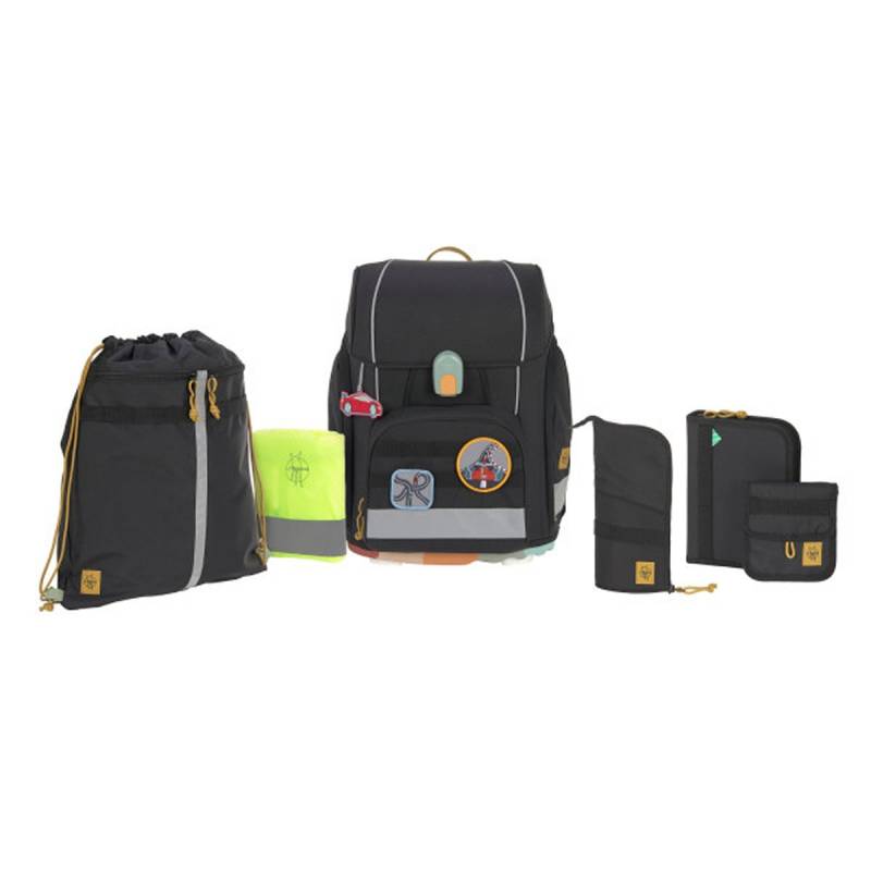 Boxy - Schulrucksack Set in Schwarz von Lässig