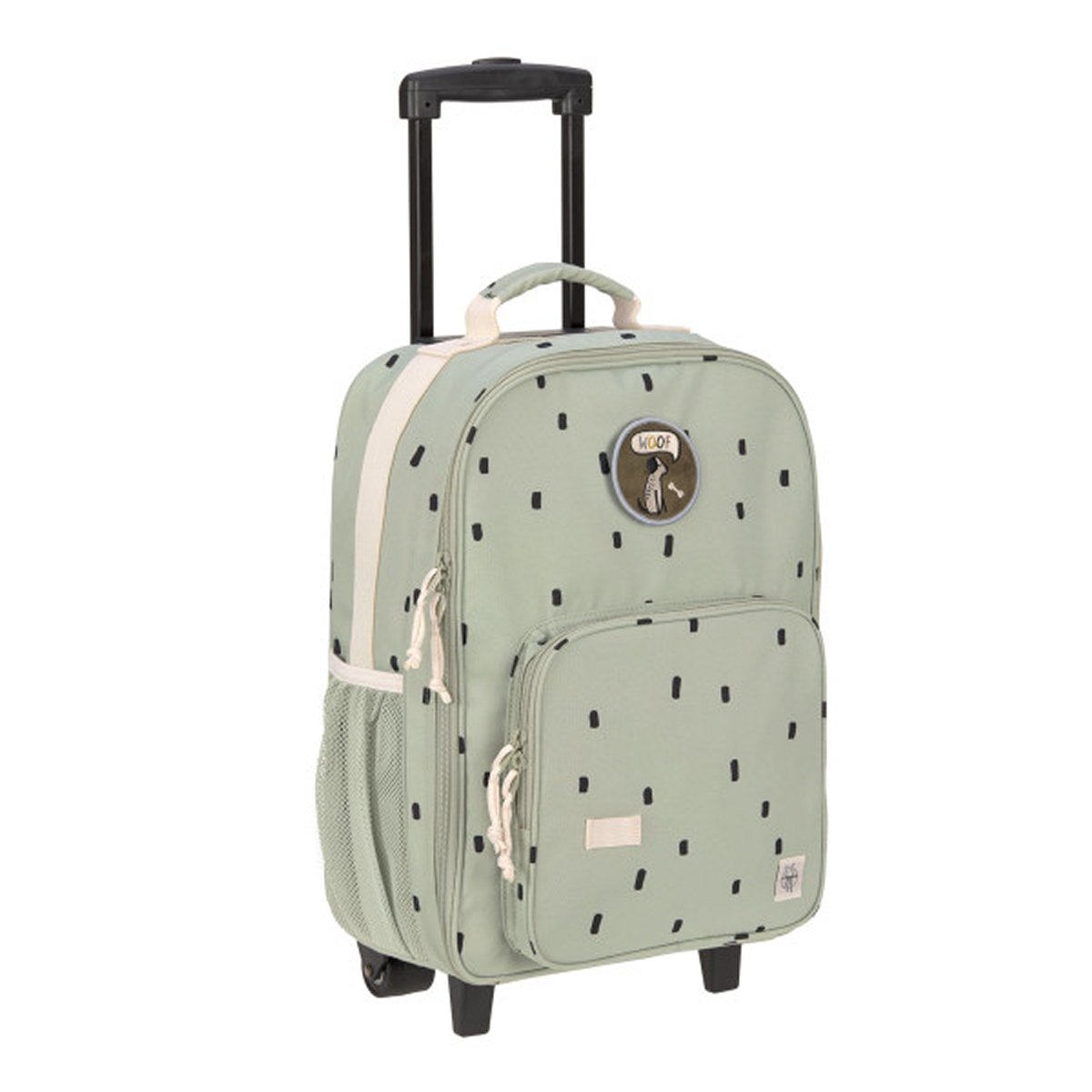 Kinderkoffer-Trolley Happy Prints, Olive von Lässig