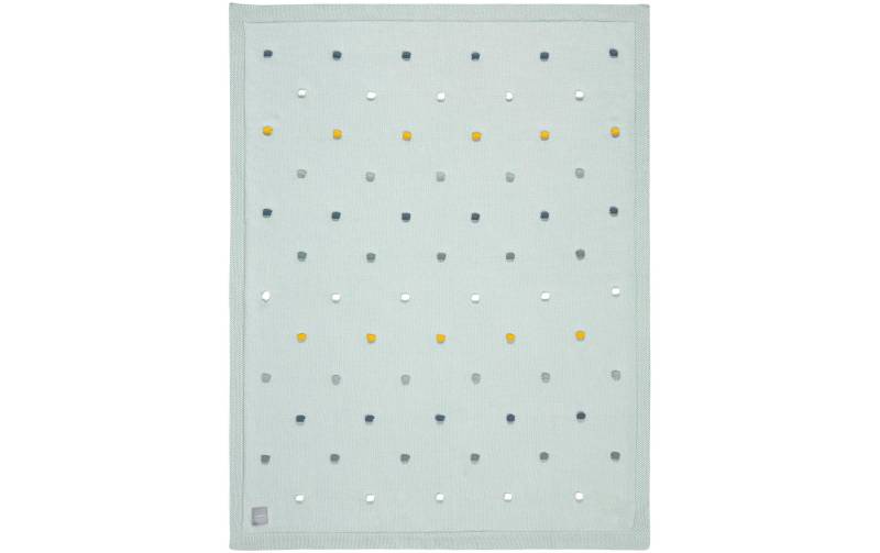 LÄSSIG Babydecke »Dots Light Mint 80 x 110 cm« von Lässig