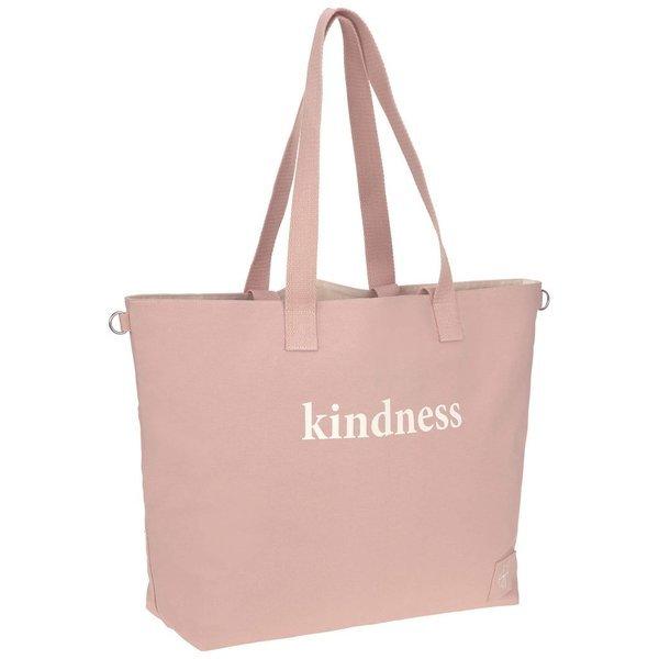 LÄSSIG Cotton Statement Shopper Wickeltasche Rose Unisex von Lässig