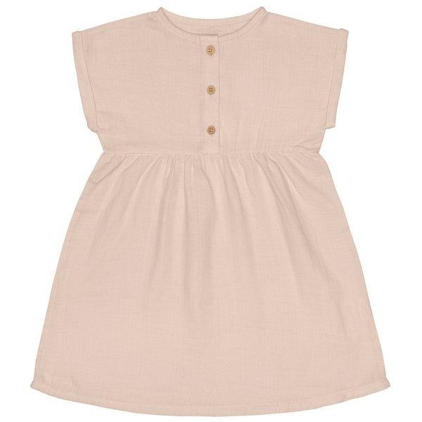 LÄSSIG Mull Kleid Cloud Powder Pink 98104 Unisex  98/104 von Lässig