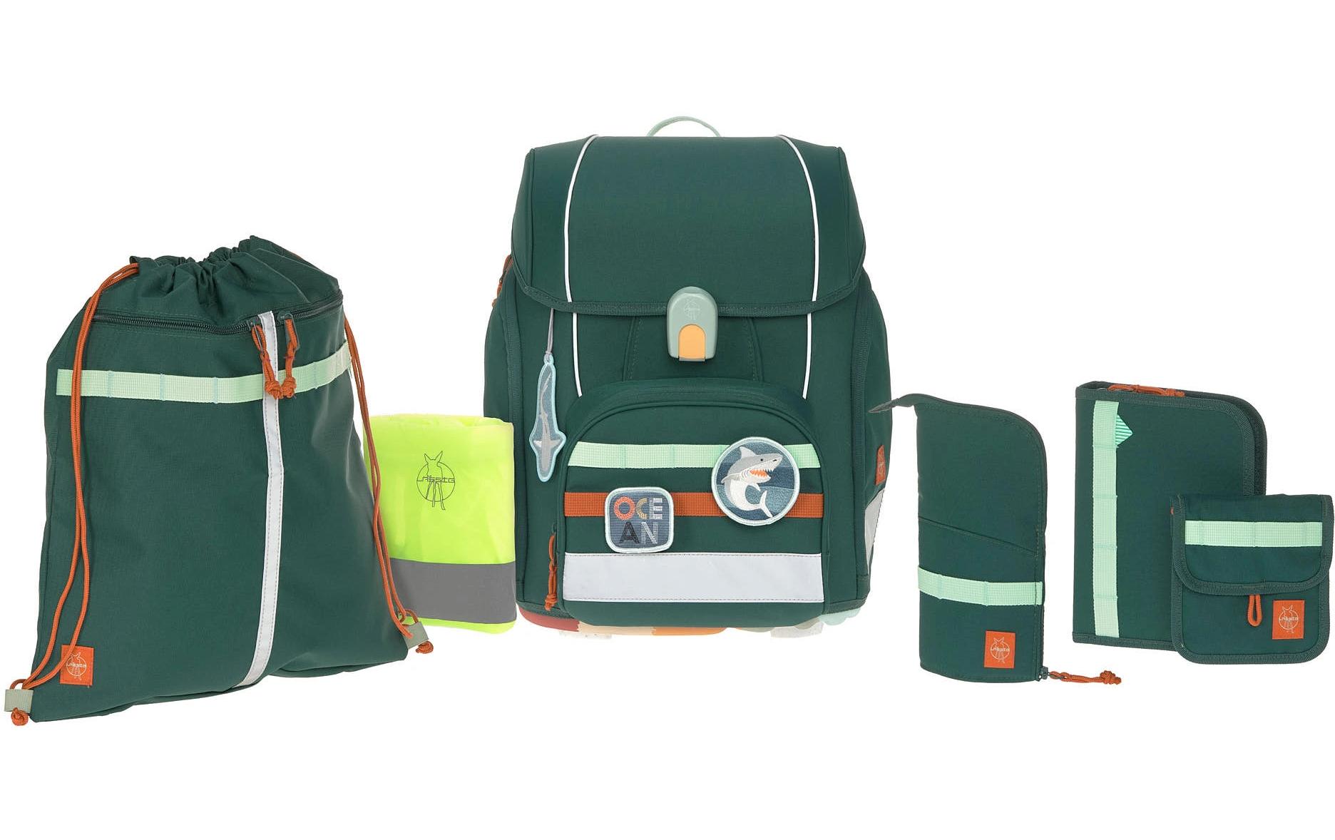 LÄSSIG Schulrucksack »Lässig Schulthek-Set Boxy Unique Ocean« von Lässig