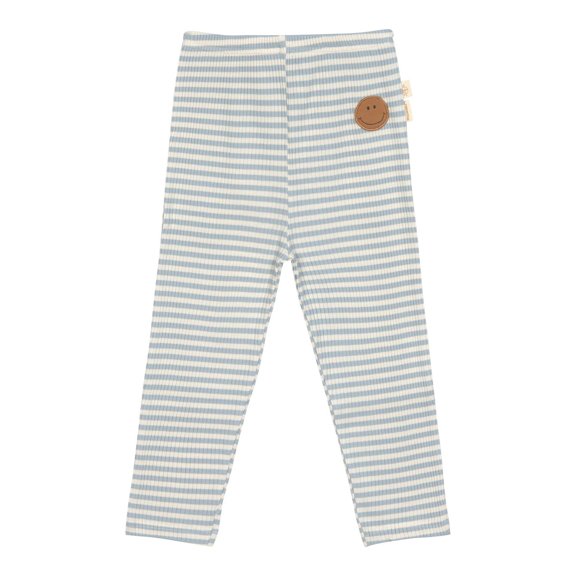 Leggings Rippqualität Ringel Smiley Little Gang Leggings Rippqualität Ringel Smiley Little Gang von Lässig