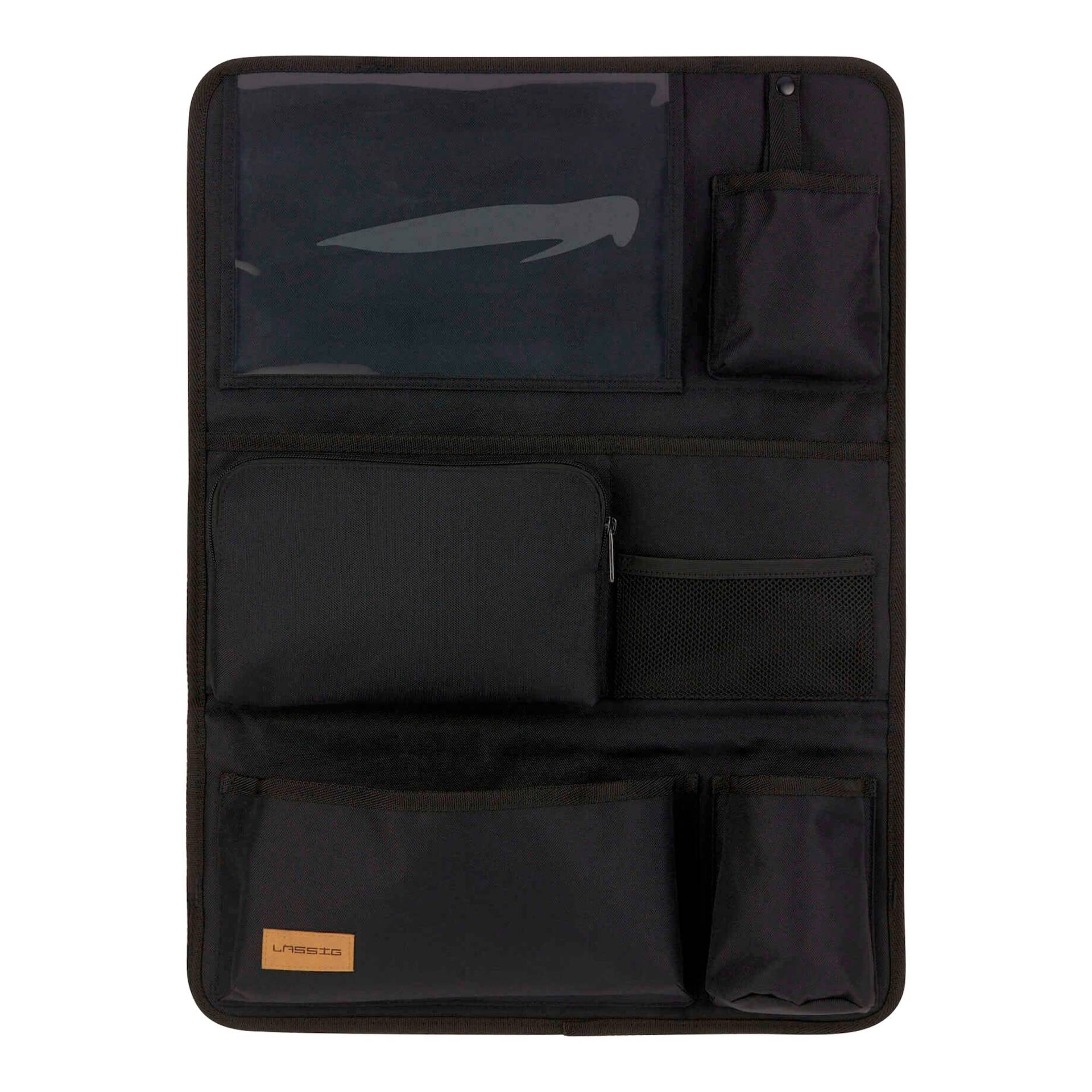 Rückenlehnen-, Spielzeugtasche Car Wrap-to-Go Black Edition Rückenlehnen-, Spielzeugtasche Car Wrap-to-Go Black Edition von Lässig