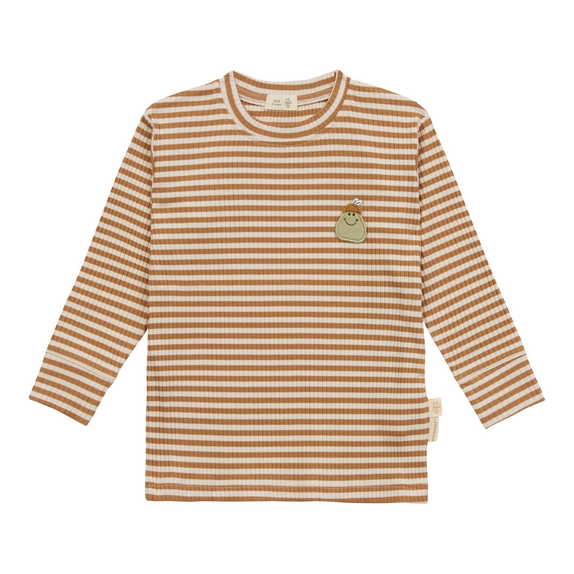 Shirt langarm Rippqualität Ringel Birne Little Gang Shirt langarm Rippqualität Ringel Birne Little Gang von Lässig