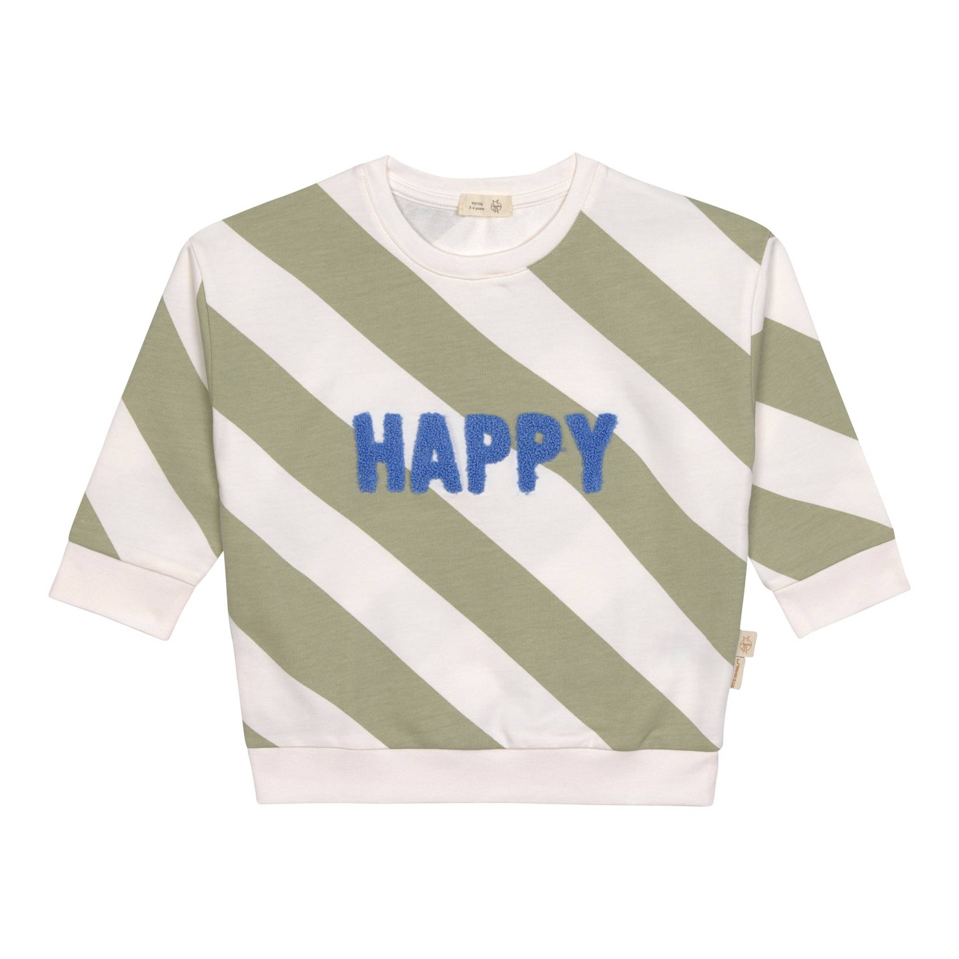 Sweatshirt Streifen Happy Little Gang von Lässig